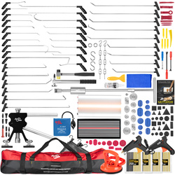 Profesjonalny duży zestaw narzędzi do usuwania wgnieceń PDR z 34 kijami