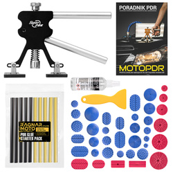 Zestaw do usuwania wgnieceń Puller PDR, zmywacz + 38 grzybków