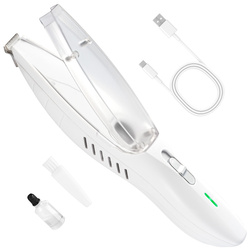 Trymer dla psa do łap z Odkurzaczem Bezprzewodowy z lampką LED i ładowaniem USB-C Maszynka do sierści Psa Kota